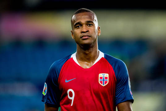 Ola Kamara of Norway looks dejected