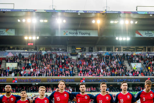 Joshua King, Tarik Elyounoussi, Martin Ødegaard, Sander