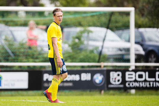 Ängelholms Rasmus Strandberg deppar