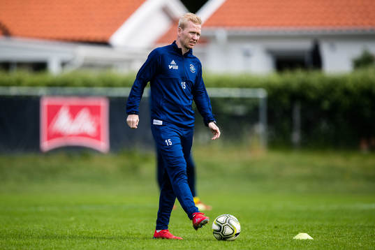 Ängelholms assisterande tränare Mattias Adelstam
