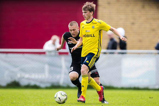 Hittarps Dragos Farcas Lohan och Ängelholms Edvin Nilsson