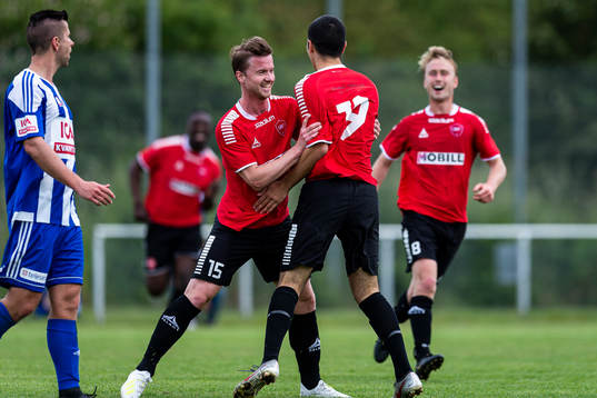Limhamn Bunkeflos Anton From, Simon Thoresson och Mahmoud