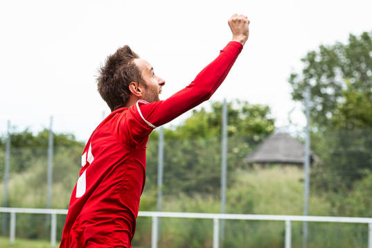 Limhamn Bunkeflos Daniel Jovanovic jublar