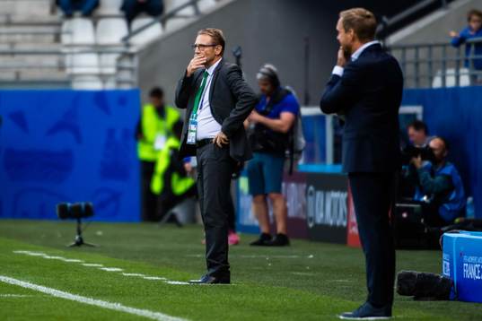 Thomas Dennerby, head coach of Nigeria