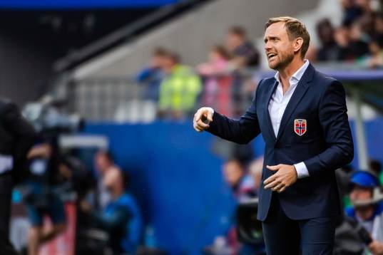 Martin Sjögren, head coach of Norway