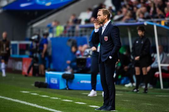 Martin Sjögren, head coach of Norway