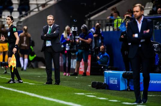 Thomas Dennerby, head coach of Nigeria, and Martin