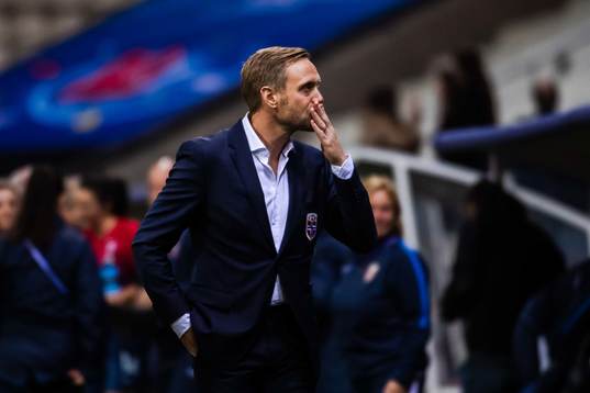 Martin Sjögren, head coach of Norway