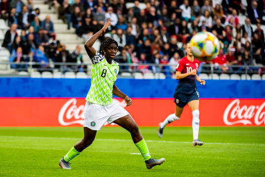 Asisat Oshoala of Nigeria