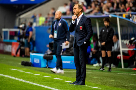 Martin Sjögren, head coach of Norway