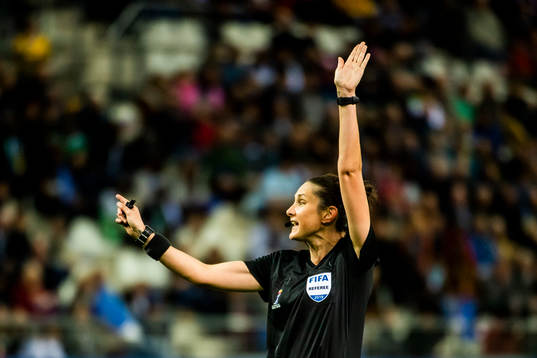 Kate Jacewicz, referee