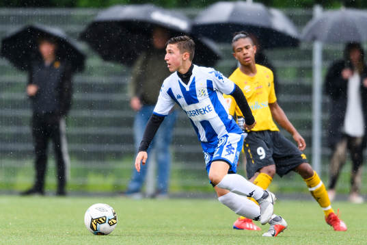 under fotbollsmatchen för P16 mellan Elfsborg och IFK