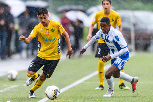 Elfsborgs Max Sandberg och IFK Göteborgs Yonatan Yosef