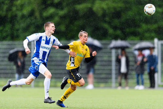 IFK Göteborgs Ola Eriksen och Elfsborgs Rasmus Nordin