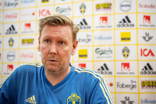 assistant coach Peter Wettergren of the Swedish national