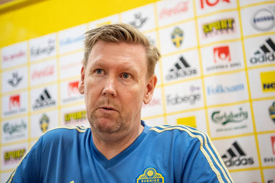 assistant coach Peter Wettergren of the Swedish national
