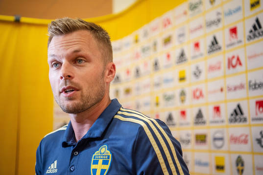 Sebastian Larsson of the Swedish national football team
