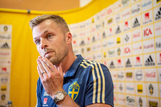 Sebastian Larsson of the Swedish national football team
