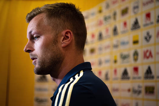 Sebastian Larsson of the Swedish national football team