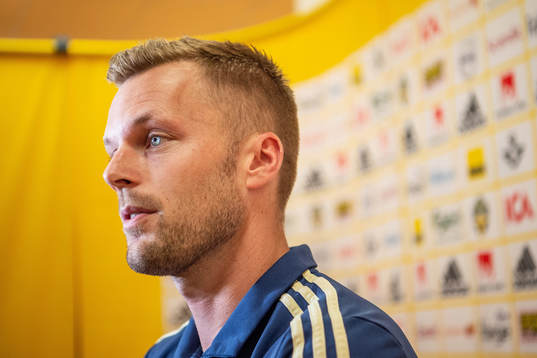 Sebastian Larsson of the Swedish national football team
