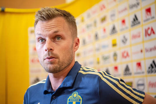Sebastian Larsson of the Swedish national football team