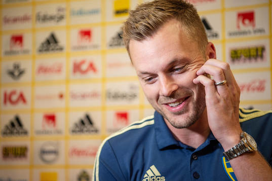 Sebastian Larsson of the Swedish national football team