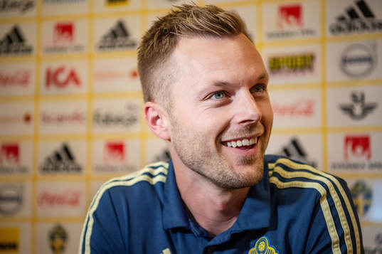 Sebastian Larsson of the Swedish national football team