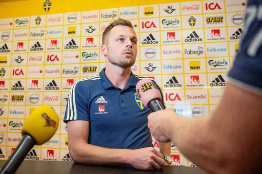 Sebastian Larsson of the Swedish national football team
