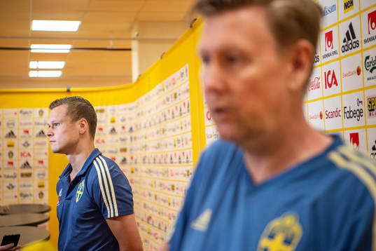 Viktor Claesson of the Swedish national football team