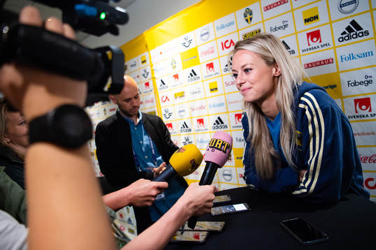 Amanda Ilestedt of Swedish national women football team