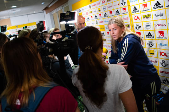 Olivia Schough of Swedish national women football team