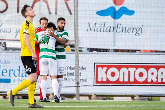 Västerås Sean Sabetkar jublar