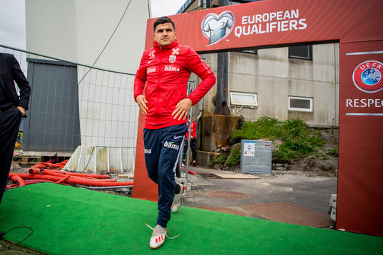 Tarik Elyounoussi of Norway