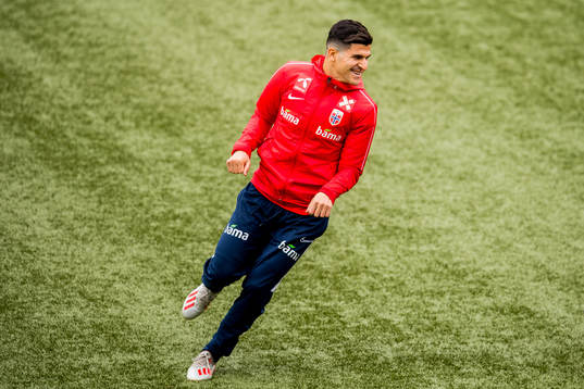Tarik Elyounoussi of Norway