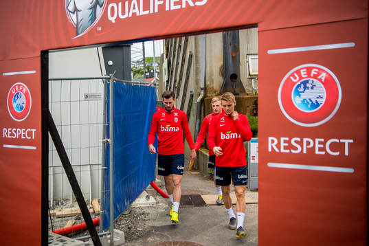 Håvard Nordtveit, Mats Møller Dæhli and Martin Ødegaard