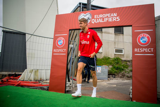 Kristoffer Ajer of Norway