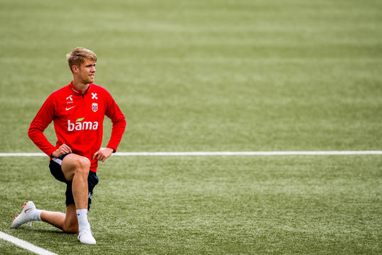 Kristoffer Ajer of Norway