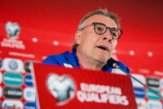 Lars Olsen, head coach of Faroe Islands