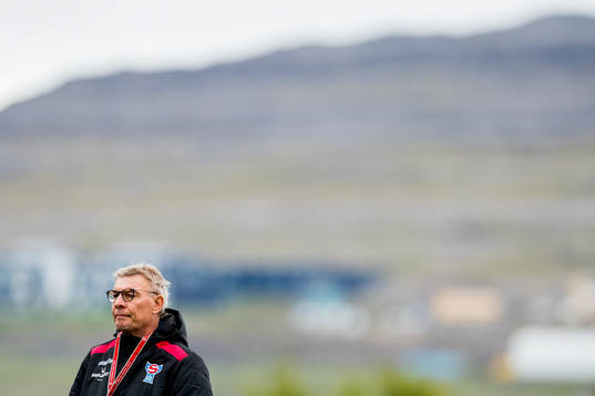 Lars Olsen, head coach of Faroe Islands