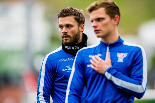 Rogvi Baldvinsson and Meinhard Egilsson Olsen of Faroe