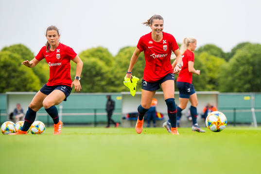 Emilie Bosshard Haavi and Cecilie Redisch Kvamme of Norway