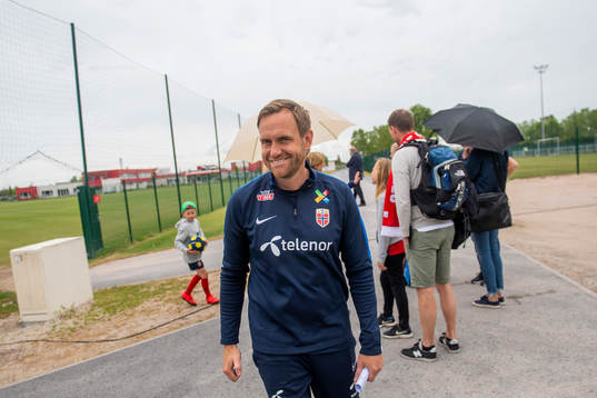 Martin Sjögren, head coach of Norway