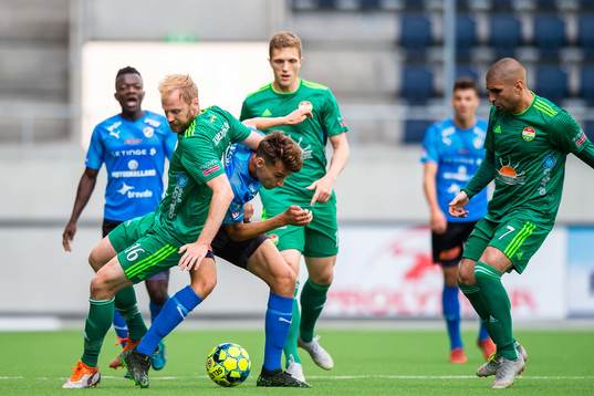 Dalkurds Marcus Thorbjörnsson och Halmstads Rasmus