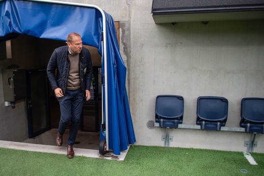 Halmstads tränare Magnus Haglund