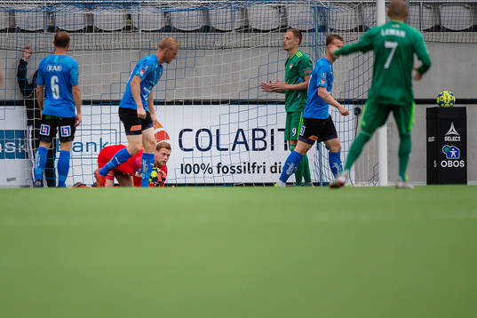 Halmstads målvakt Malkolm Nilsson