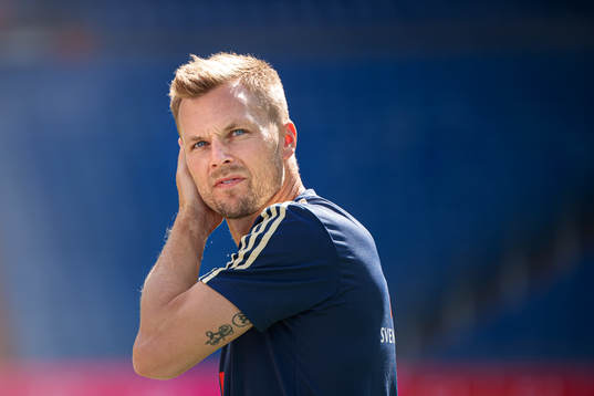 Sebastian Larsson of the Swedish national football team