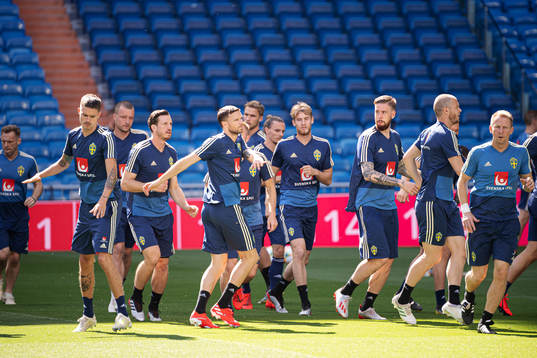 Mikael Lustig, Gustav Svensson, Marcus Berg, Filip Helander