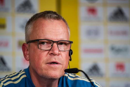 Head coach Janne Andersson of the Swedish national football