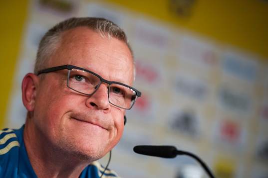 Head coach Janne Andersson of the Swedish national football