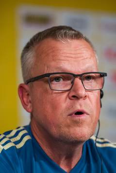 Head coach Janne Andersson of the Swedish national football